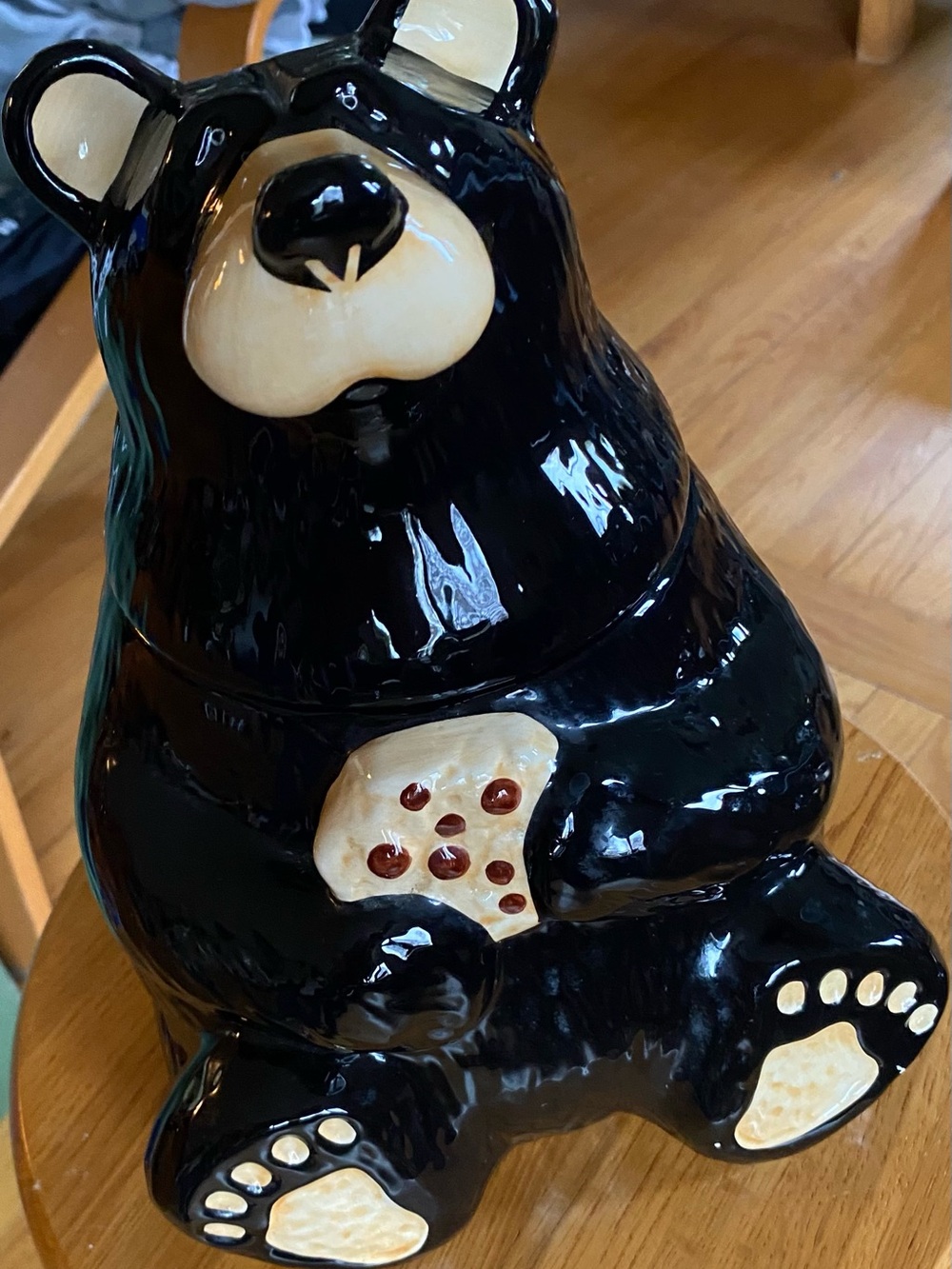 VTg Jeff Fleming Ceramic BearFoots Cookie Big Sky Carvers Cabin Life - Picture 2 of 12